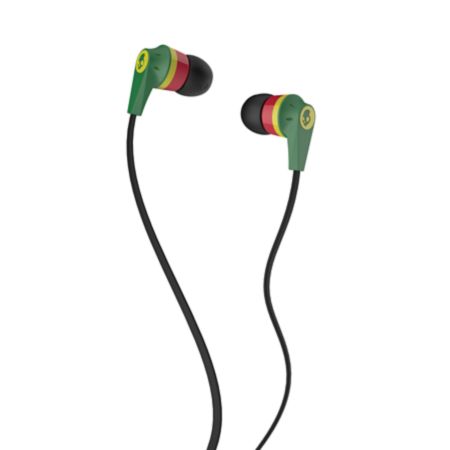 Skullcandy Inkd 2.0 Rasta Earbuds