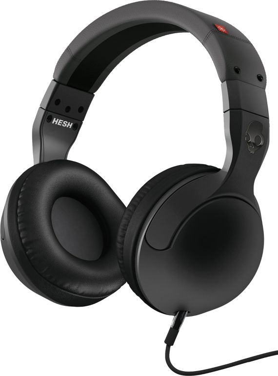 Skullcandy Hesh 2.0 Carbon & Red Micd Headphones