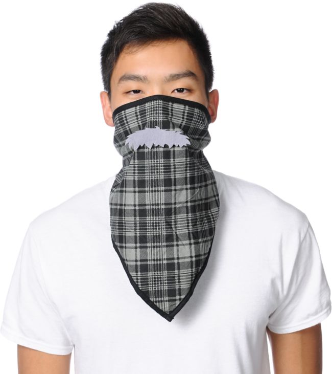 Empyre Duster Grey Face Mask Bandana