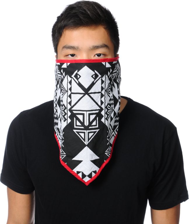 Empyre Angle Grinder White Face Mask Bandana