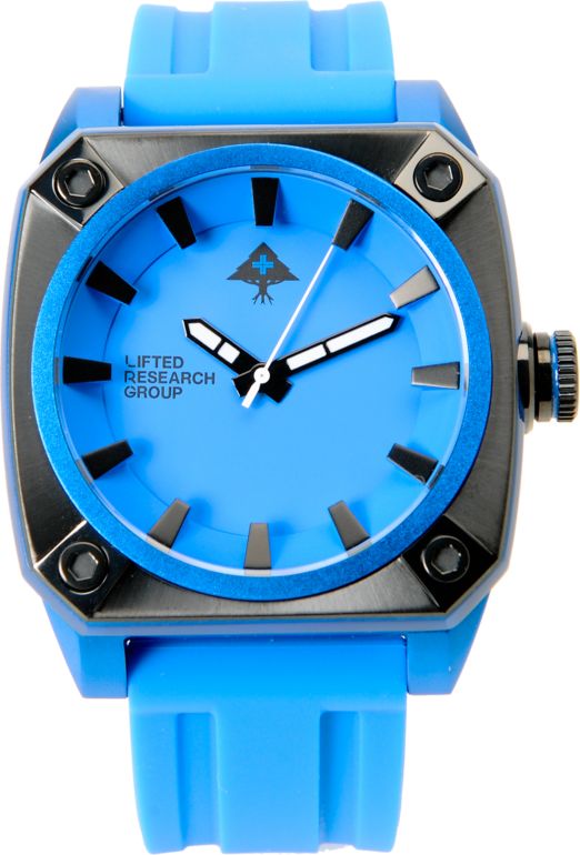 LRG Gauge Blue Analog Watch