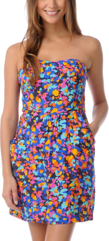 STS Blue Pop Art Tube Dress