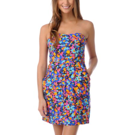 STS Blue Pop Art Tube Dress