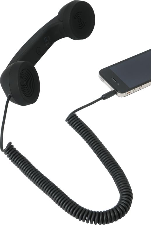 Native Union POP Retro Phone Handset in Black