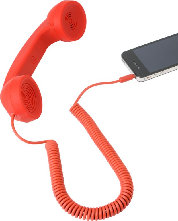 Native Union POP Retro Phone Handset in Red