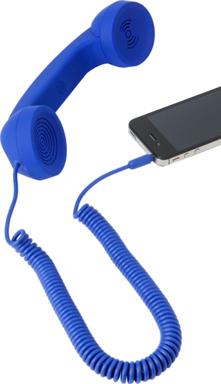 Native Union POP Retro Phone Handset in Blue