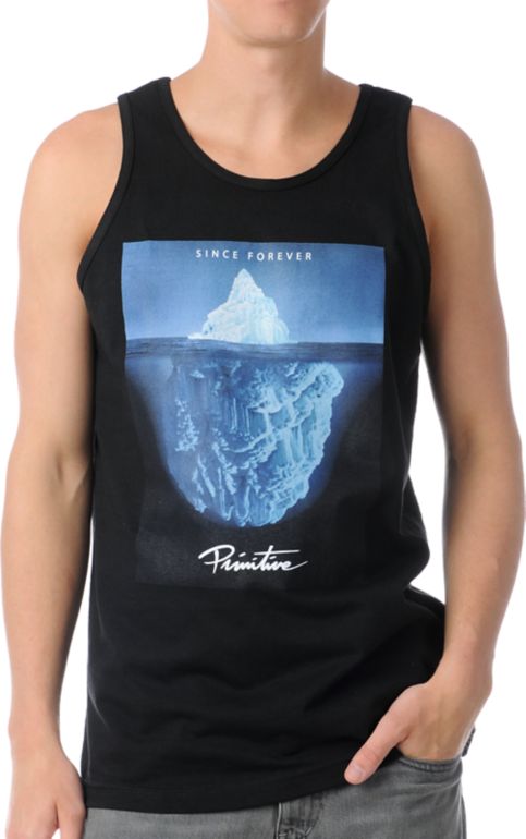 Primitive Iceberg Black Tank Top