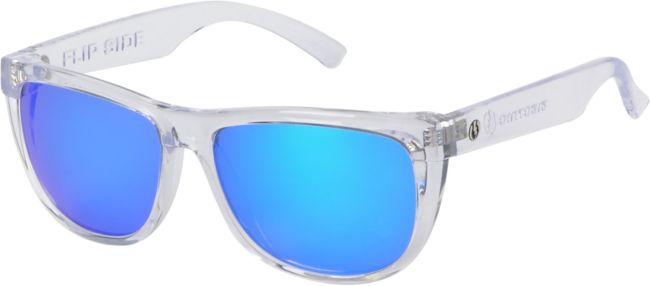 Electric Flipside Crystal & Blue Chrome Sunglasses