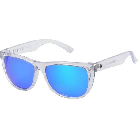 Electric Flipside Crystal & Blue Chrome Sunglasses