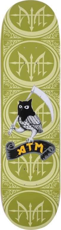 ATM Owl 8.25 Skateboard Deck