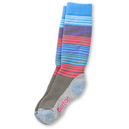 Burton Scout Girls Cyan, Pink & Purple Snowboard Socks