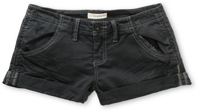 Billabong Ziron Charcoal Cuffed Twill Shorts