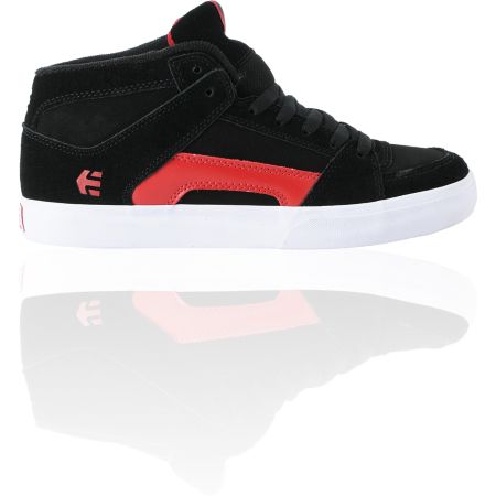 Etnies Boys RVM Vulc Black & Red Skate Shoe