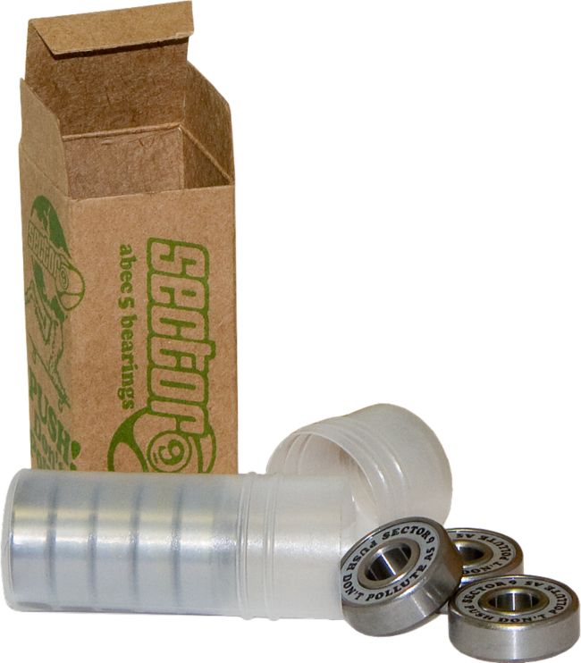 Sector 9 Push Dont Pollute Abec 5 Skateboard Bearings