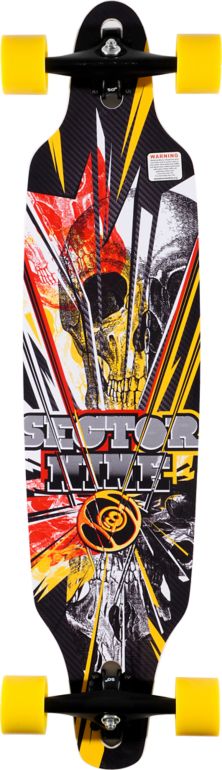 Sector 9 Fractured 40 Drop Through Longboard Complete
