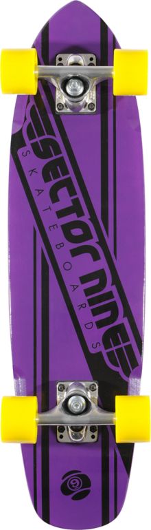 Sector 9 76 Purple 28 Cruiser Complete