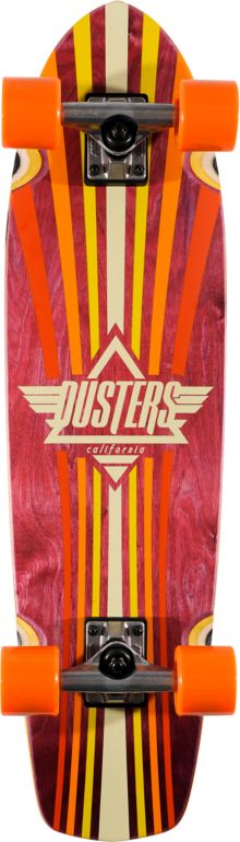 Dusters Keen 31 Orange Complete Cruiser Skateboard