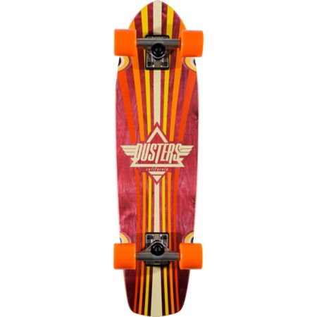 Dusters Keen 31 Orange Complete Cruiser Skateboard 