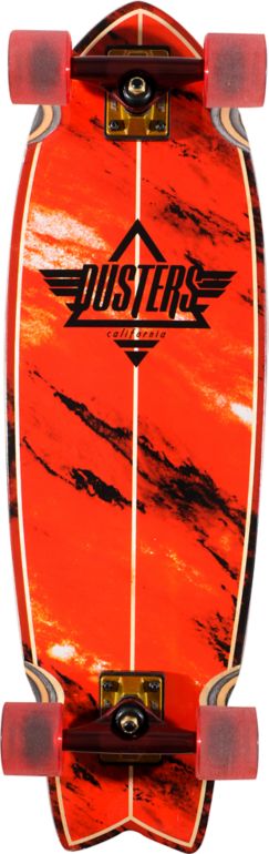 Dusters Kosher Red 32.5 Complete Cruiser Skateboard