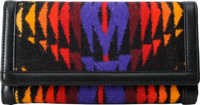 Pendleton Black Checkbook Wallet