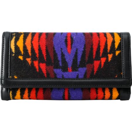 Pendleton Black Checkbook Wallet