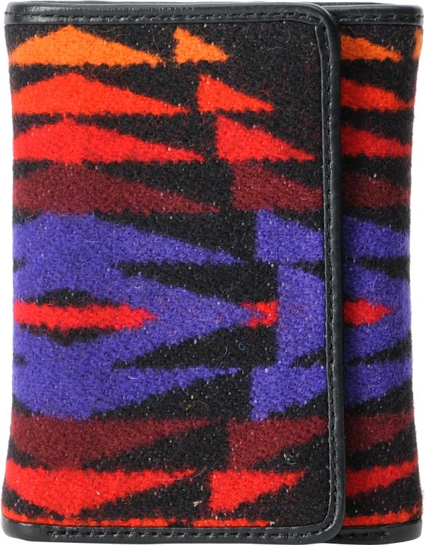 Pendleton Small Tri Fold Black Wallet