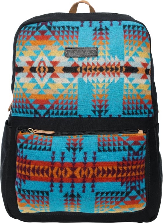 Pendleton Turquoise Pagosa Spring Print Backpack