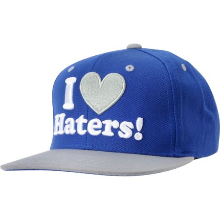 DGK I Love Haters Royal & Grey Snapback Hat