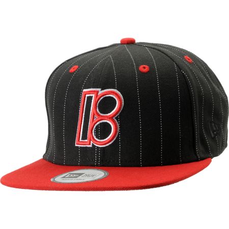Plan B Pro Spec Black & Red New Era Snapback Hat