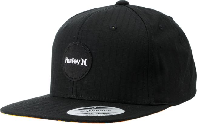 Hurley Krush Black Snapback Hat