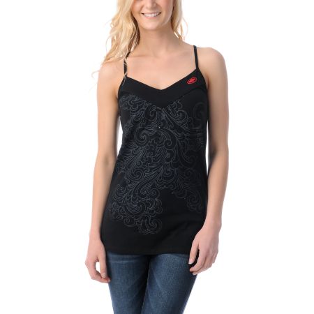 SRH Morgan Girls Black Tank Top