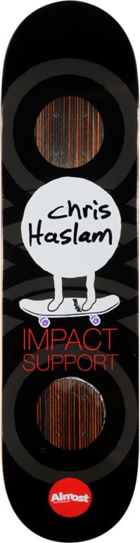 Almost Haslam Mo Impact 8.0" Impact Support Skateboard Deck