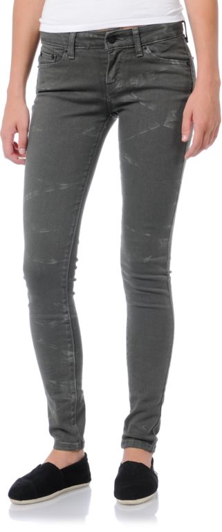 Levis Girls Silver Smoke Grey Jeggings