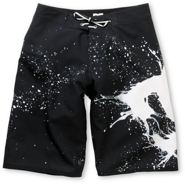 DC Cartridge Black 20" Boys Board Shorts