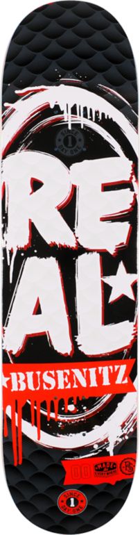 Real Busenitz Paint The Town R1 8.02 Skateboard Deck