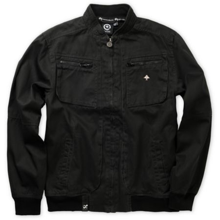 LRG Hard Proof Boys Black Canvas Jacket
