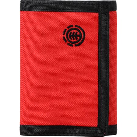Element Keegan Red Tri-Fold Wallet