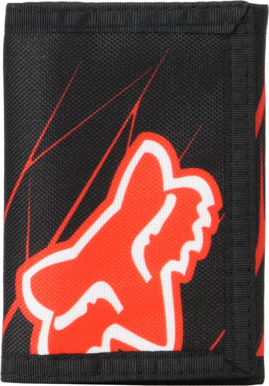 Fox Future Black & Red Tri-Fold Wallet