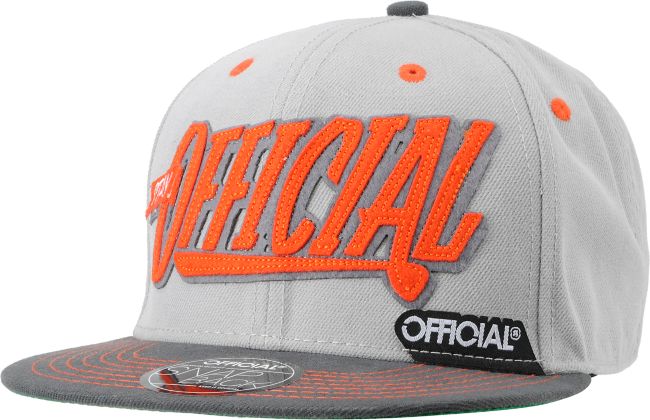 Official Krushin Orange & Grey Snapback Hat