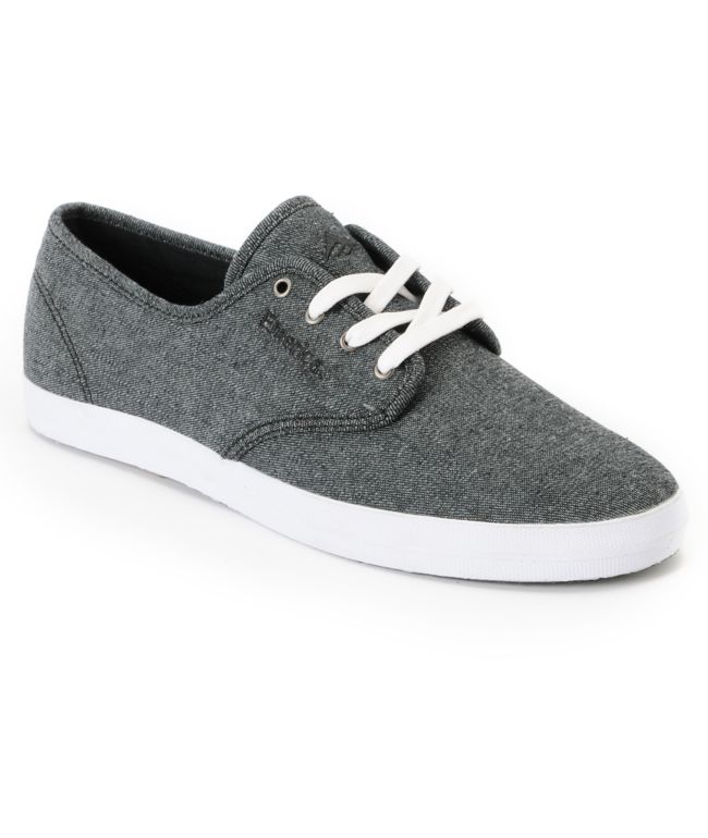 Emerica Wino Dark Grey Denim Shoe