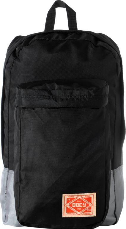 Obey Commuter Black & Grey Laptop Backpack