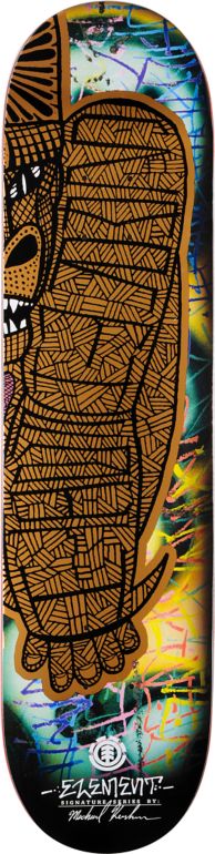 Element Gold Back 7.75" Skateboard Deck