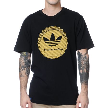 Adidas Cap Black Tee Shirt