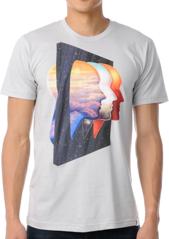 Imaginary Foundation Being There Silver Tee Shirt