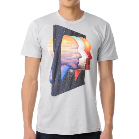 Imaginary Foundation Being There Silver Tee Shirt 