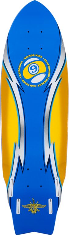 Sector 9 Bolt Quad 30" Cruiser Skateboard Deck