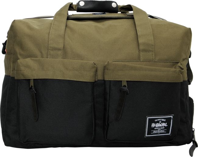 Herschel X Stussy Olive Walton Duffel Bag
