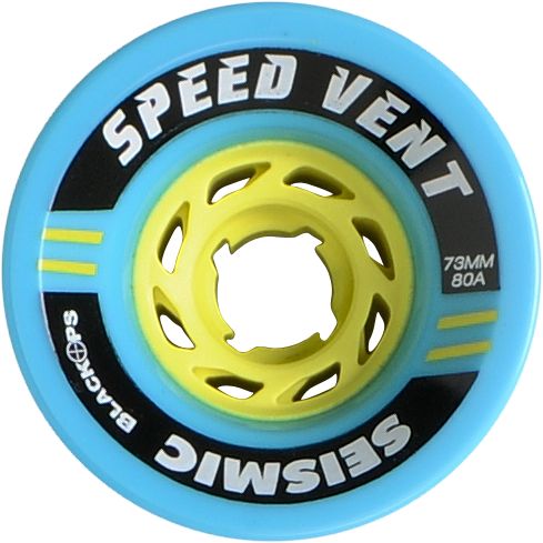 Seismic Speed Vent 73mm Longboard Wheels