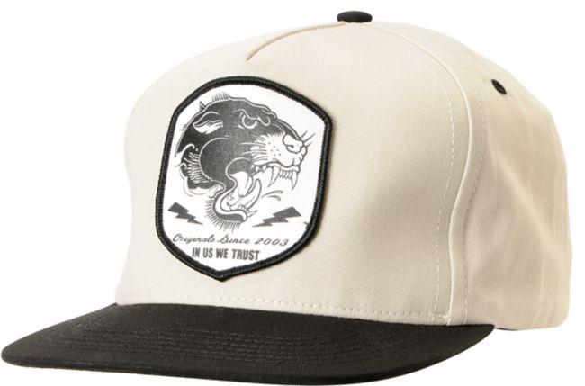 REBEL8 Pantera 2-Tone Black Snapback Hat