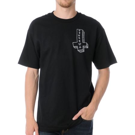 Odd Future Its Us Cross Black Tee Shirt